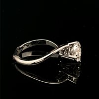 Anello Cianfrone Gioielli Donna Solitario in Oro Diamante 0.59 Ct ANOR-78-198 - ANOR-78-198